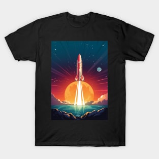 Space Rocket T-Shirt